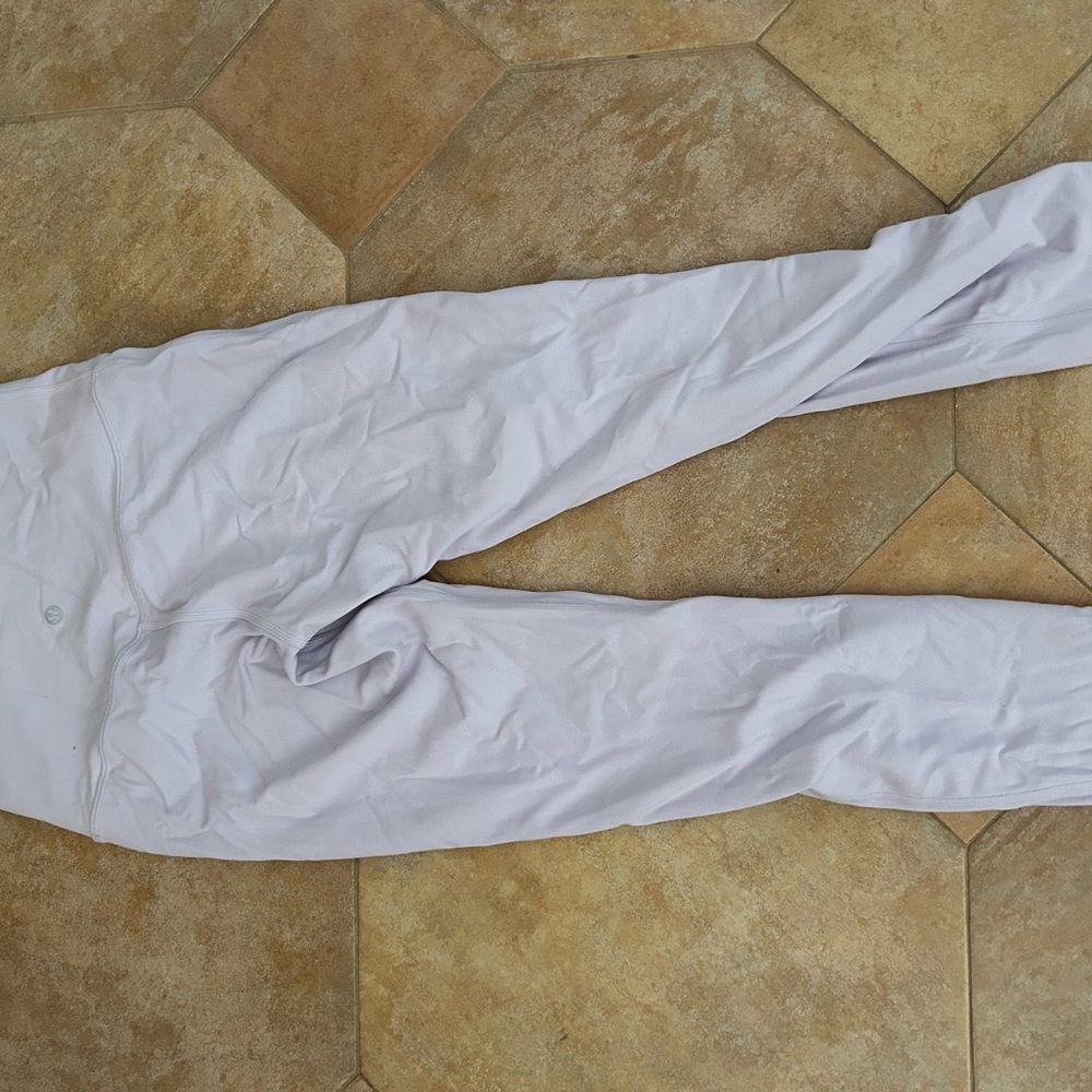 Light lavender lulu leggings